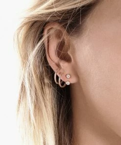 VANRYCKE Boucle D'oreille Mademoiselle Else Diamants Or Rose (vendue à L'unité) 9 VANRYCKE Boucle D'oreille Mademoiselle Else Diamants Or Rose (vendue à L'unité) -Boutique Gigi Clozeau img 0254