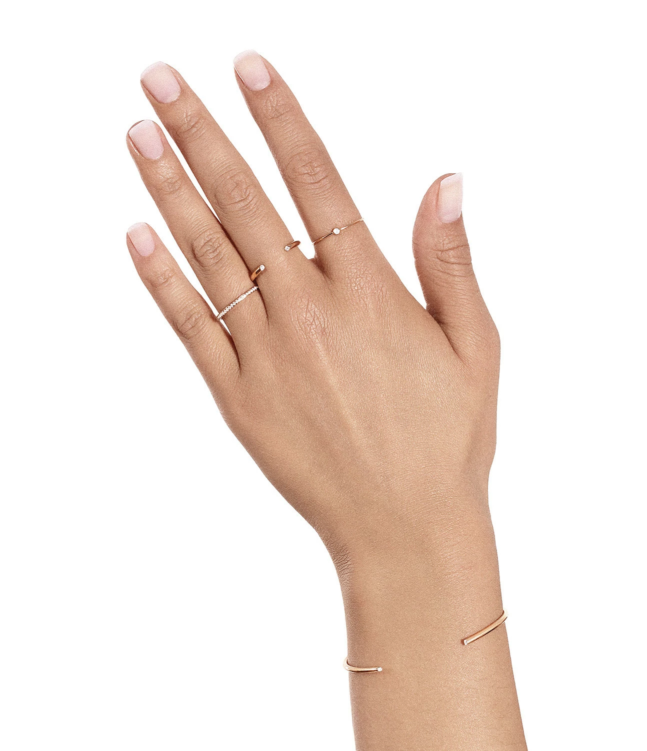 VANRYCKE Bague Officiel Diamants Or Rose 5 VANRYCKE Bague Officiel Diamants Or Rose – Image 3
