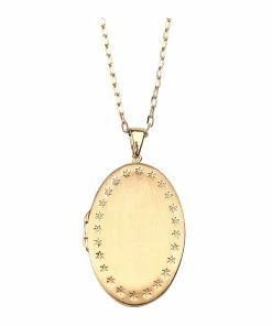 LES FÉLICITÉS Coffret Moyen Médaillon Mat 7 Pierres De Protection