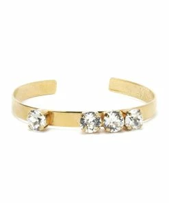 ISOBEL Jonc Jamie Swarovski Doré