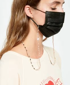 LES FÉLICITÉS Porte Masque Agate Cuivre -Boutique Gigi Clozeau lesfe look20210518 329