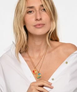 LES FÉLICITÉS Pendentif Forever Sun 12 LES FÉLICITÉS Pendentif Forever Sun -Boutique Gigi Clozeau lesfe look20230113 336 1