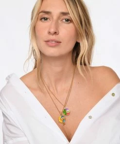 LES FÉLICITÉS Pendentif Forever Sun 13 LES FÉLICITÉS Pendentif Forever Sun -Boutique Gigi Clozeau lesfe look20230113 338 1