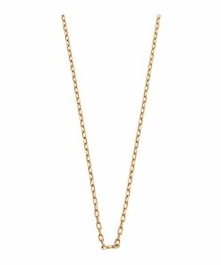 LES FÉLICITÉS Chaîne Maille Rectangle, 80 Cm