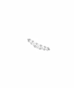 Alternative view of STONE PARIS Boucle D'oreille Line Diamants (vendue à L'unité)