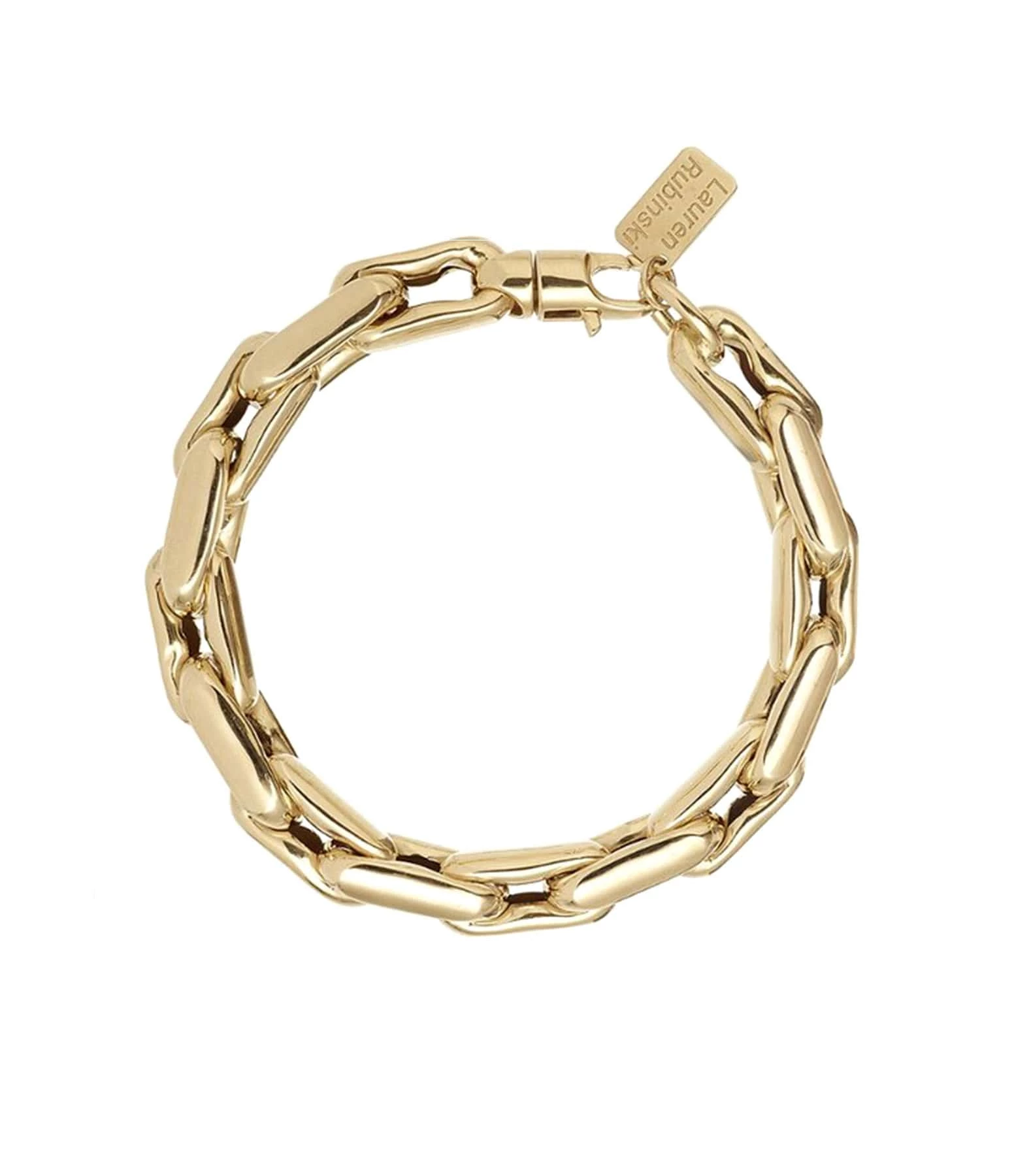 LAUREN RUBINSKI Bracelet Medium Or Jaune 3 LAUREN RUBINSKI Bracelet Medium Or Jaune
