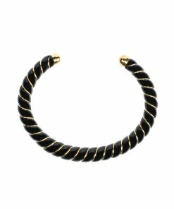 Aurélie Bidermann Jonc New Diana Noir, Exclusivité Lulli