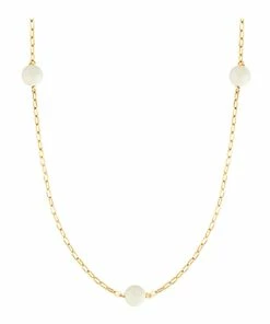 CHARLET Collier Massilia Nacre Or Jaune