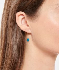 MON PRECIEUX GEM Boucle D'oreille Cœur Chaîne Courte Apatite (vendue à L'unité) 7 MON PRECIEUX GEM Boucle D'oreille Cœur Chaîne Courte Apatite (vendue à L'unité) -Boutique Gigi Clozeau mpgem look20220415 35