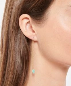 MON PRECIEUX GEM Boucle D'oreille Feuille Chaîne Longue Amazonite (vendue à L'unité) 7 MON PRECIEUX GEM Boucle D'oreille Feuille Chaîne Longue Amazonite (vendue à L'unité) -Boutique Gigi Clozeau mpgem look20220415 41