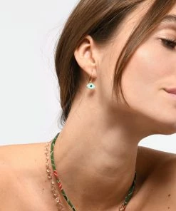 MON PRECIEUX GEM Collier Cœur Améthyste Vert 7 MON PRECIEUX GEM Collier Cœur Améthyste Vert -Boutique Gigi Clozeau mpgem look20221117 233