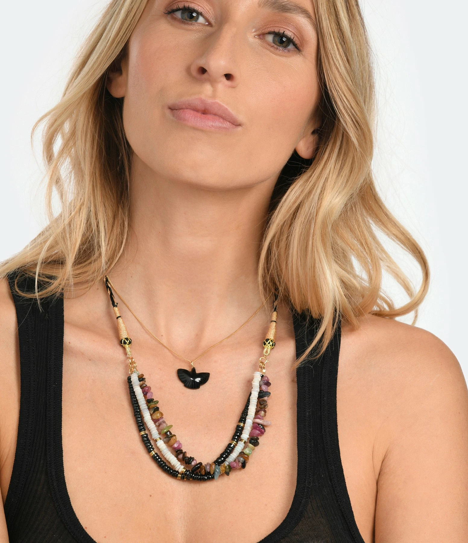 MON PRECIEUX GEM Collier Condor Onyx 5 MON PRECIEUX GEM Collier Condor Onyx – Image 3