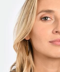 MON PRECIEUX GEM Boucle D'oreille Plume Œil De Tigre (vendue à L'unité) 5 MON PRECIEUX GEM Boucle D'oreille Plume Œil De Tigre (vendue à L'unité) -Boutique Gigi Clozeau mpgem look20221209 83