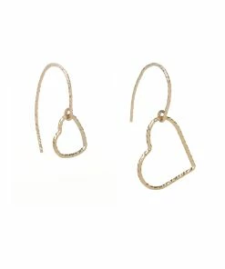MON PRECIEUX GEM Boucles D'oreilles Loop Pendentifs Cœur