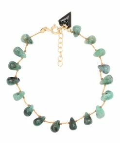 MON PRECIEUX GEM Bracelet Goutte Emeraude