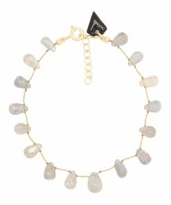 MON PRECIEUX GEM Bracelet Goutte Labradorite