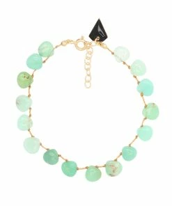 MON PRECIEUX GEM Bracelet Poire Chrysoprase