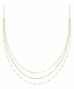 CHARLET Collier Massilia Multi Chaînes Or Jaune