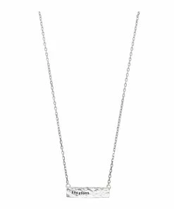 SERGE THORAVAL Sautoir Toujours Argent