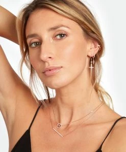 NAVA JOAILLERIE Bijou D'oreille Cheyenne Losange Diamants Or Jaune 7 NAVA JOAILLERIE Bijou D'oreille Cheyenne Losange Diamants Or Jaune -Boutique Gigi Clozeau navab look20221205 355 3