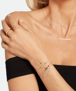 NAVA JOAILLERIE Bague Hash Ouverte Diamants Or Rose -Boutique Gigi Clozeau navab look20221205 47 4