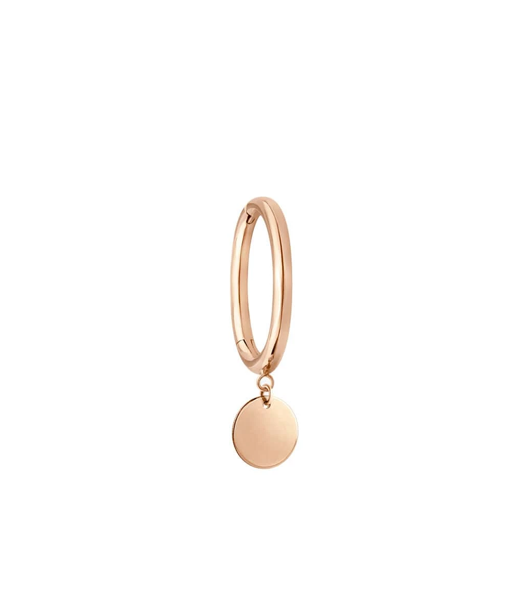 VANRYCKE Mini Créole Marrakech M Or Rose (vendue à L'unité) 3 VANRYCKE Mini Créole Marrakech M Or Rose (vendue à L'unité)