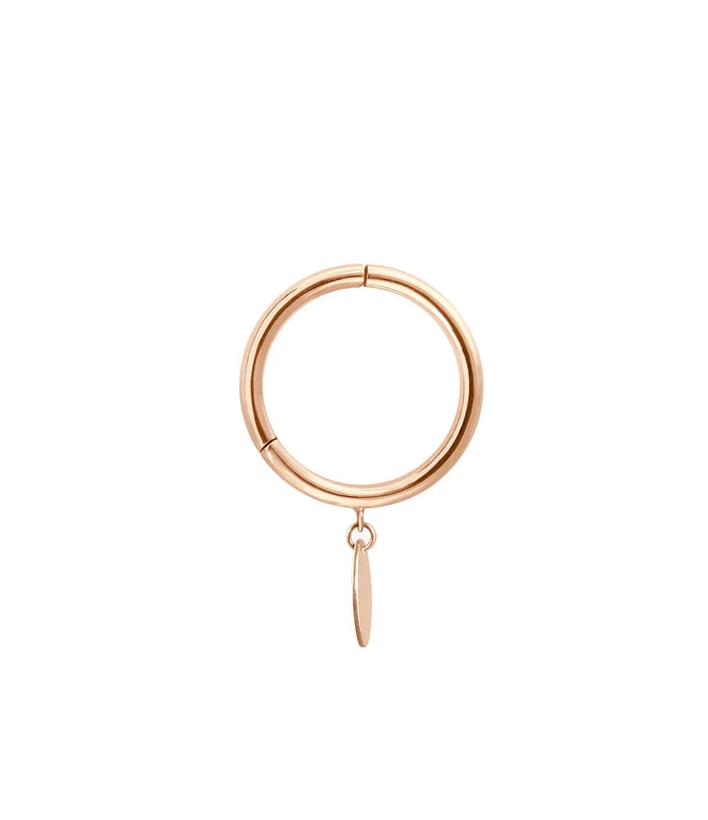VANRYCKE Mini Créole Marrakech M Or Rose (vendue à L'unité) 4 VANRYCKE Mini Créole Marrakech M Or Rose (vendue à L'unité) – Image 2