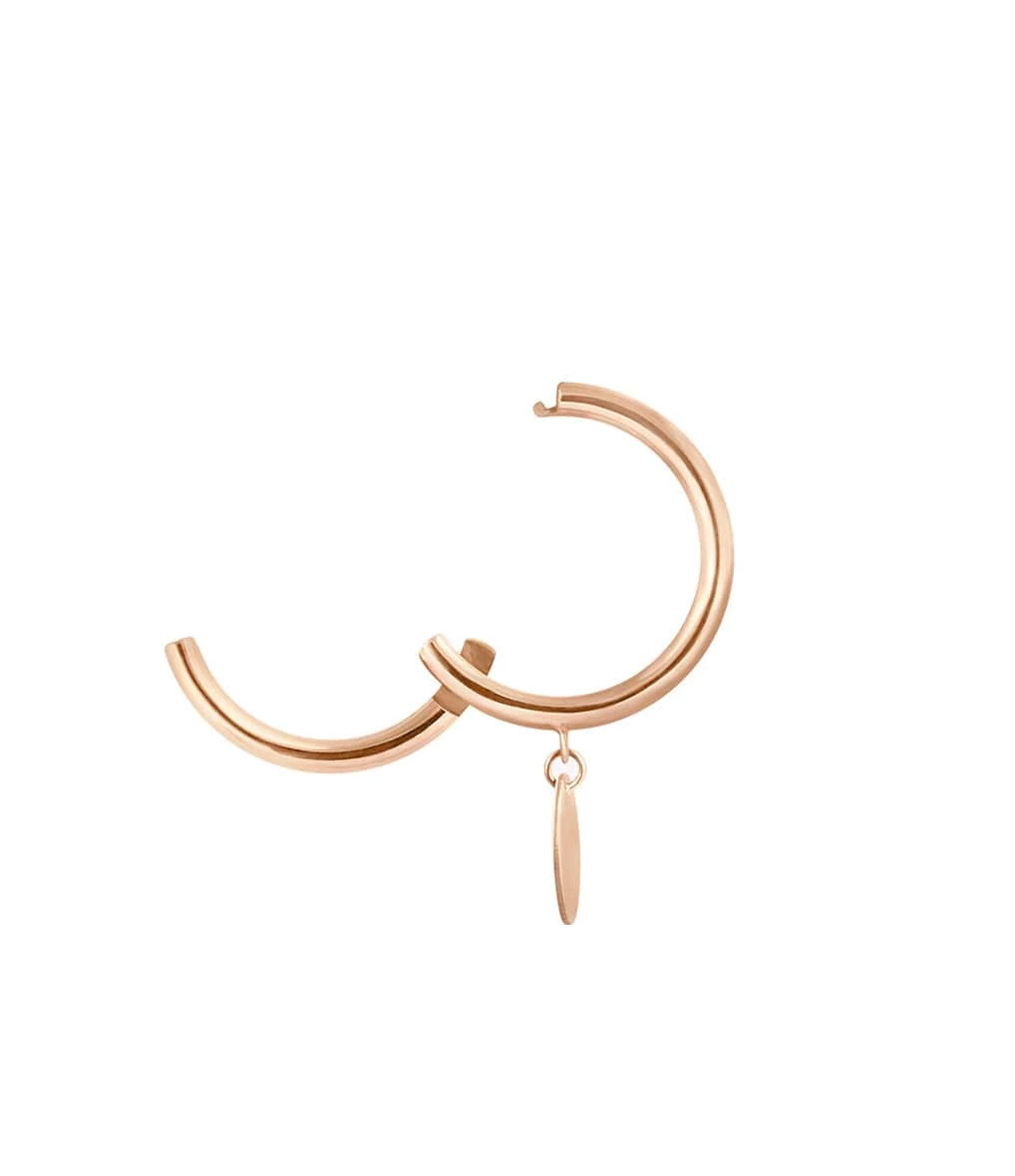 VANRYCKE Mini Créole Marrakech M Or Rose (vendue à L'unité) 5 VANRYCKE Mini Créole Marrakech M Or Rose (vendue à L'unité) – Image 3