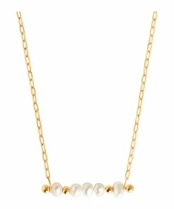 CHARLET Collier Origines Perles D'Eau Douce Or Jaune