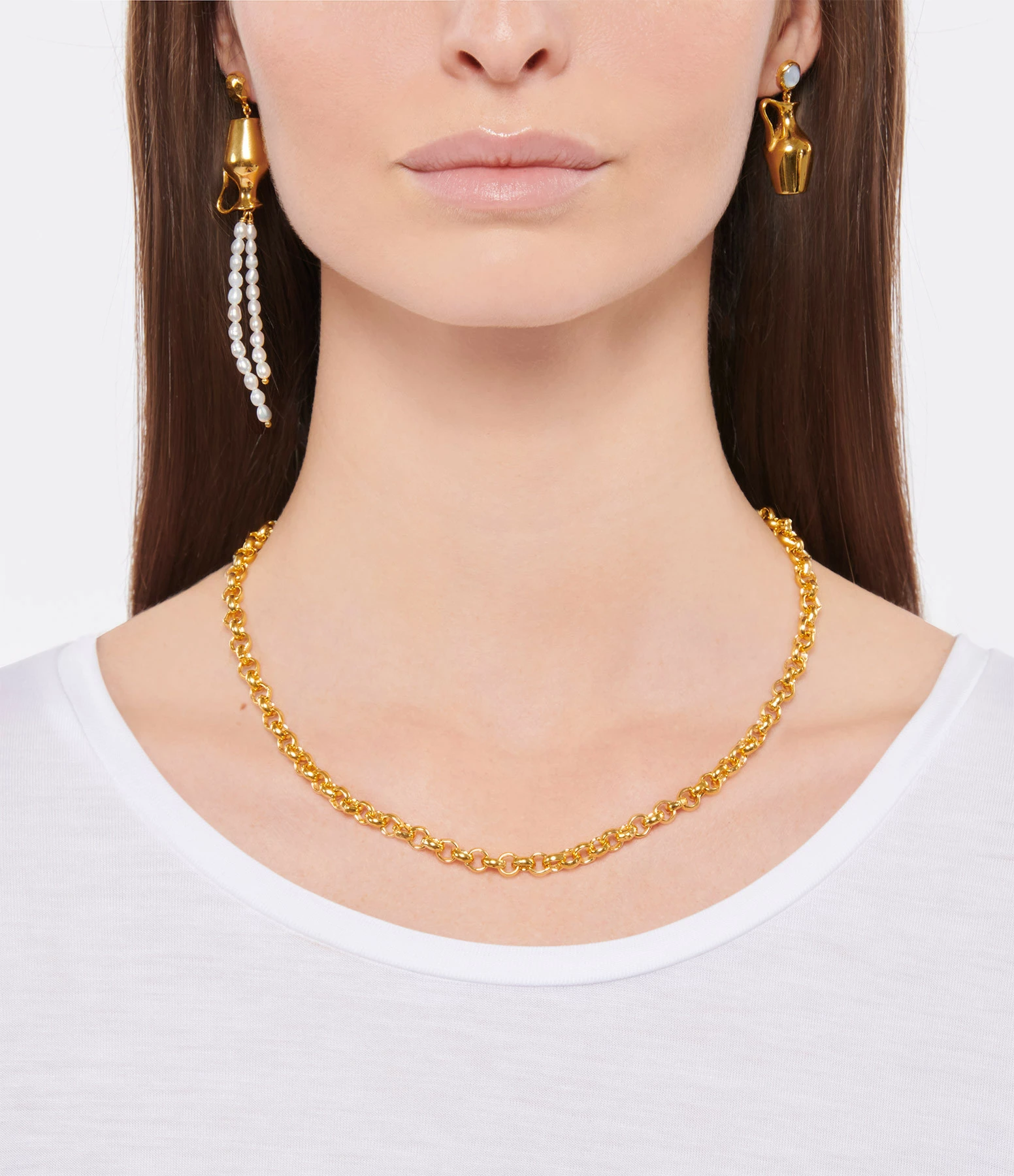 Pamela Love Boucles D'oreilles Vessel Doré 5 Pamela Love Boucles D'oreilles Vessel Doré – Image 3