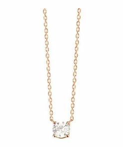 VANRYCKE Collier Valentine Diamant Or Rose