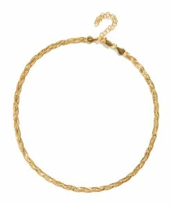 Pamela Love Collier Chevrons Fin Argent Doré