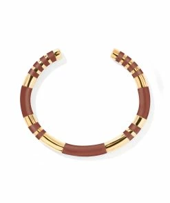 Aurélie Bidermann Jonc Positano Chocolat