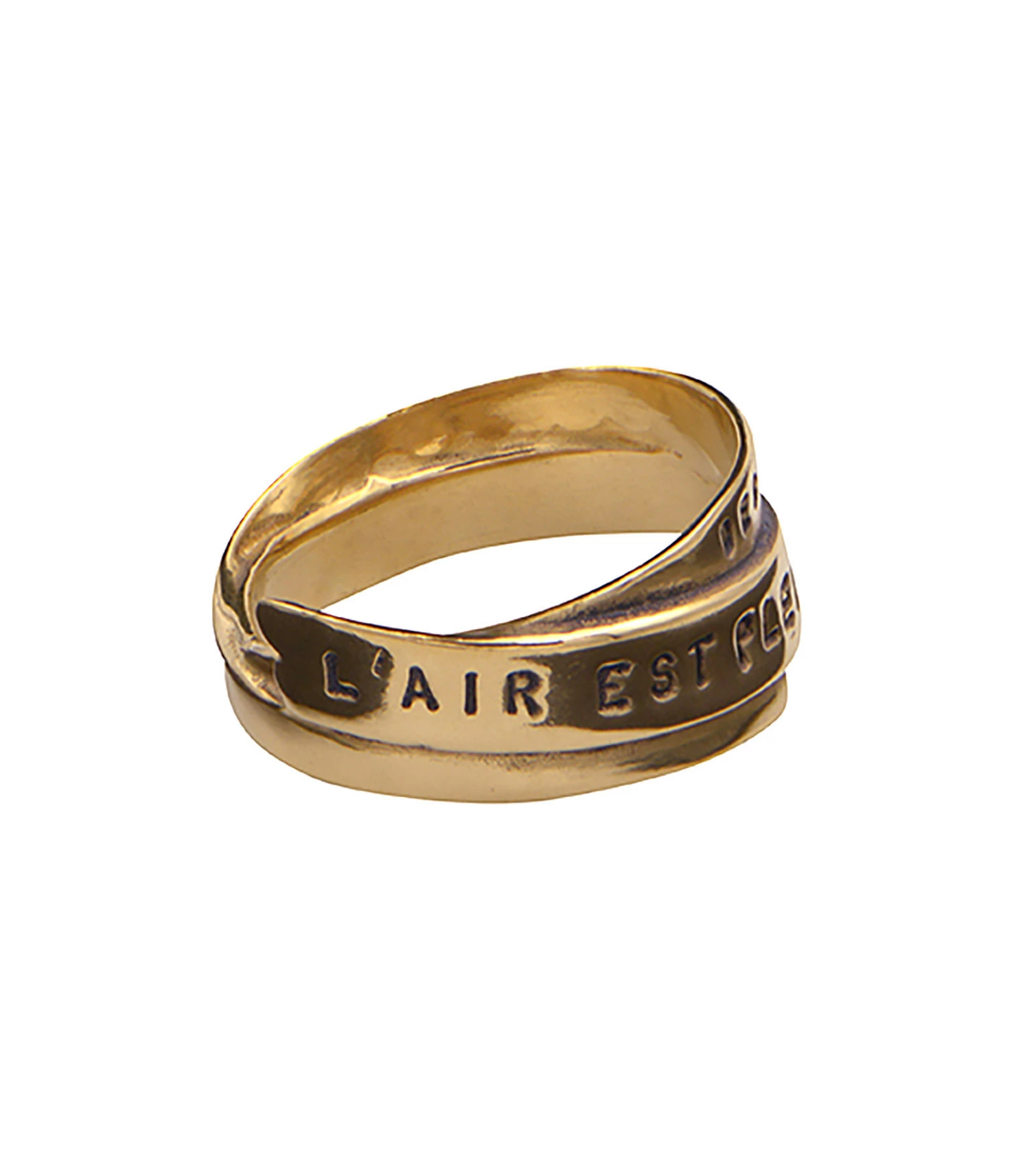 SERGE THORAVAL Bague Frisson Vermeil 5 SERGE THORAVAL Bague Frisson Vermeil – Image 3