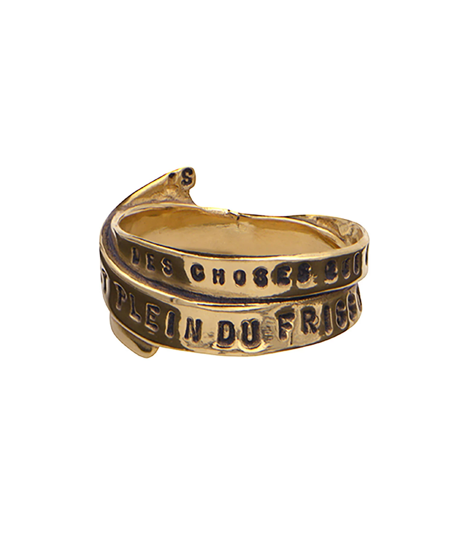SERGE THORAVAL Bague Frisson Vermeil 3 SERGE THORAVAL Bague Frisson Vermeil