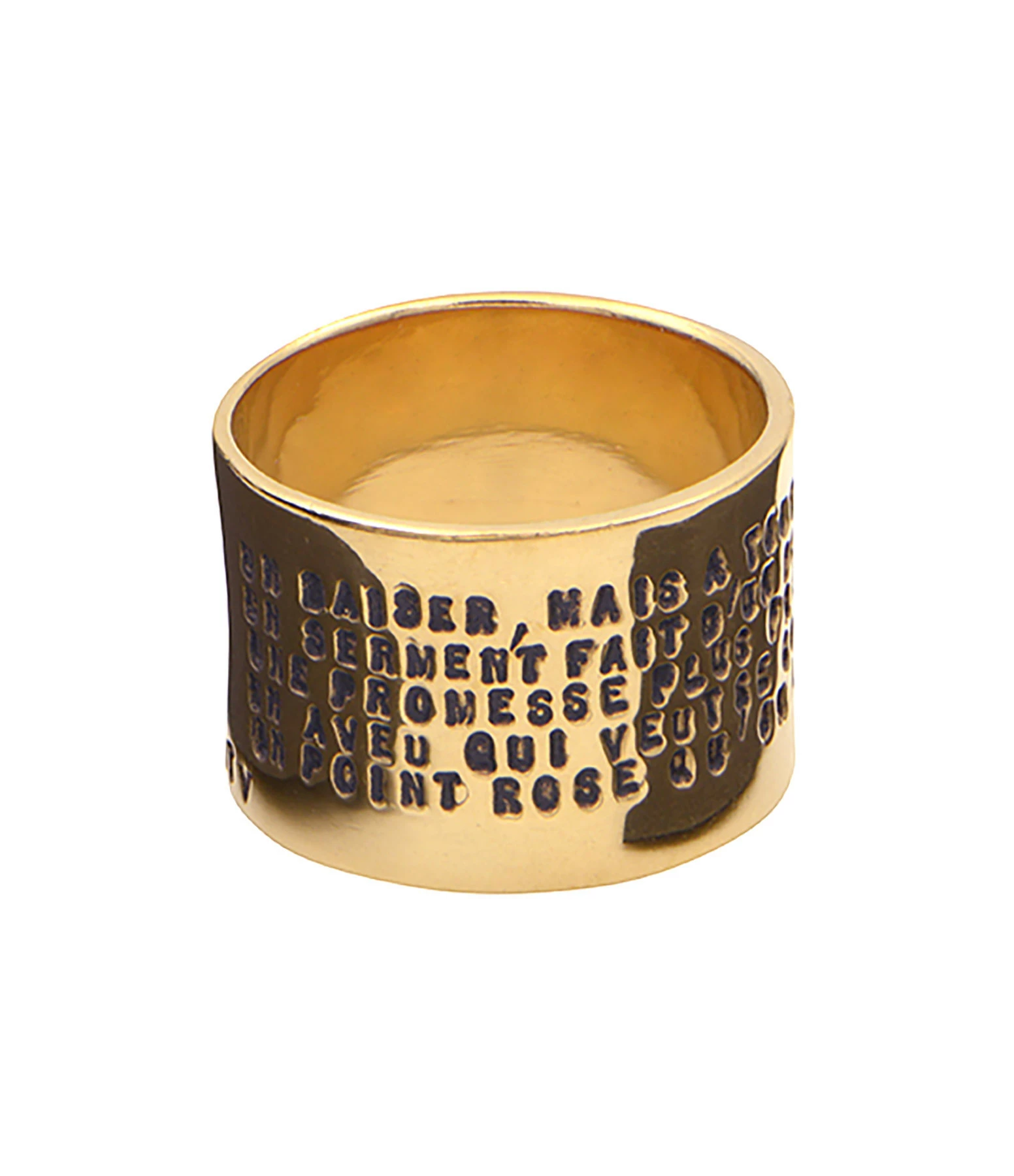 SERGE THORAVAL Bague Edmond Rostand Large Vermeil 3 SERGE THORAVAL Bague Edmond Rostand Large Vermeil