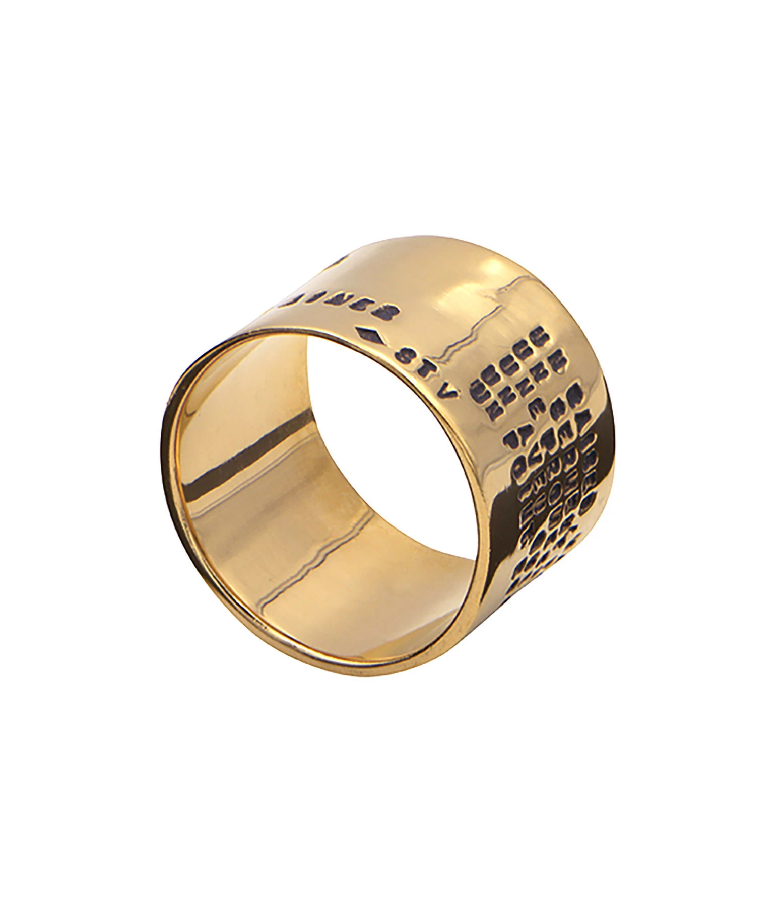 SERGE THORAVAL Bague Edmond Rostand Large Vermeil 6 SERGE THORAVAL Bague Edmond Rostand Large Vermeil – Image 4