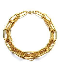 PERRINE TAVERNITI Collier Ramey Doré