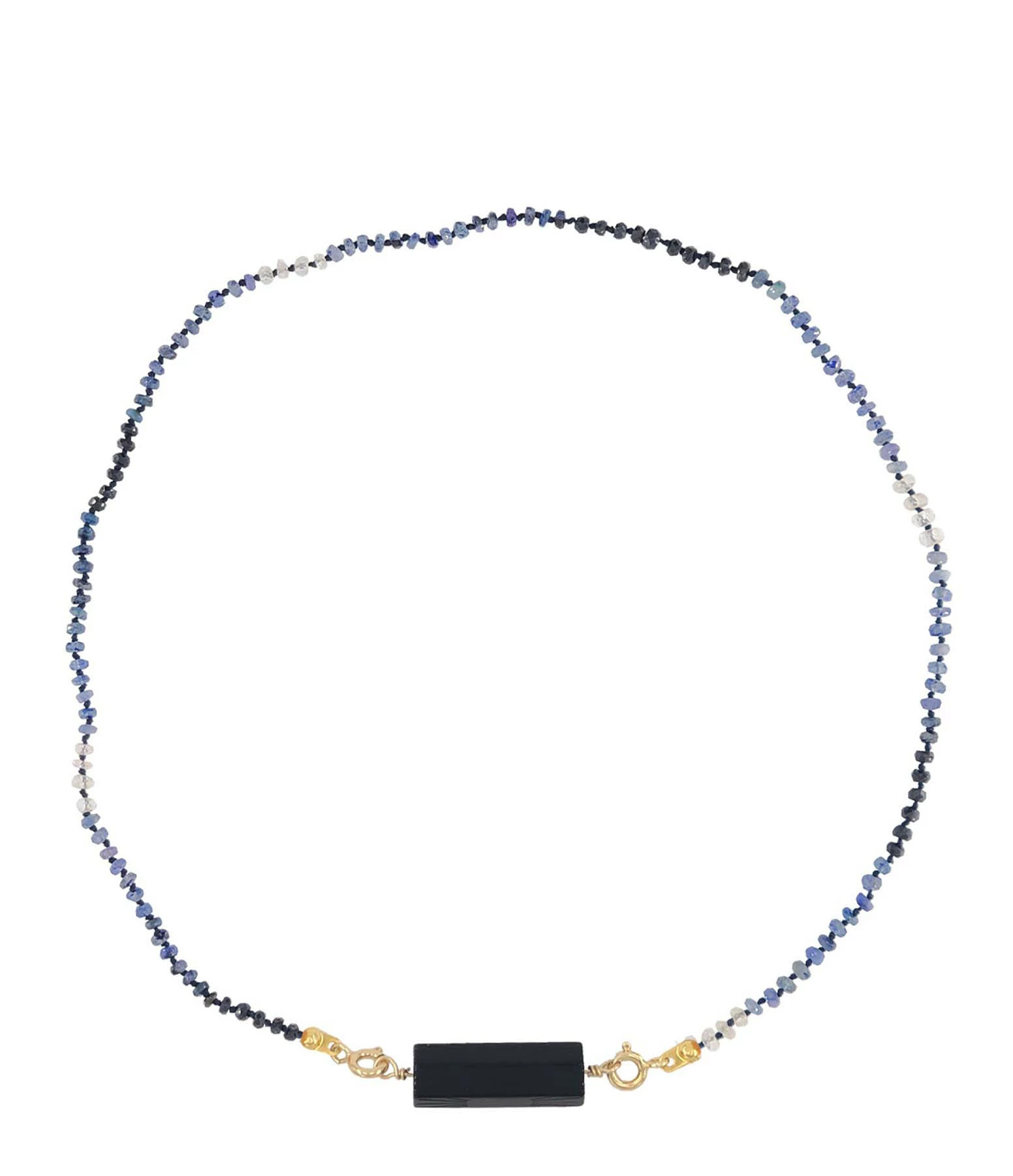 MON PRECIEUX GEM Collier Rolla Bolla Onyx Candies Saphir 3 MON PRECIEUX GEM Collier Rolla Bolla Onyx Candies Saphir