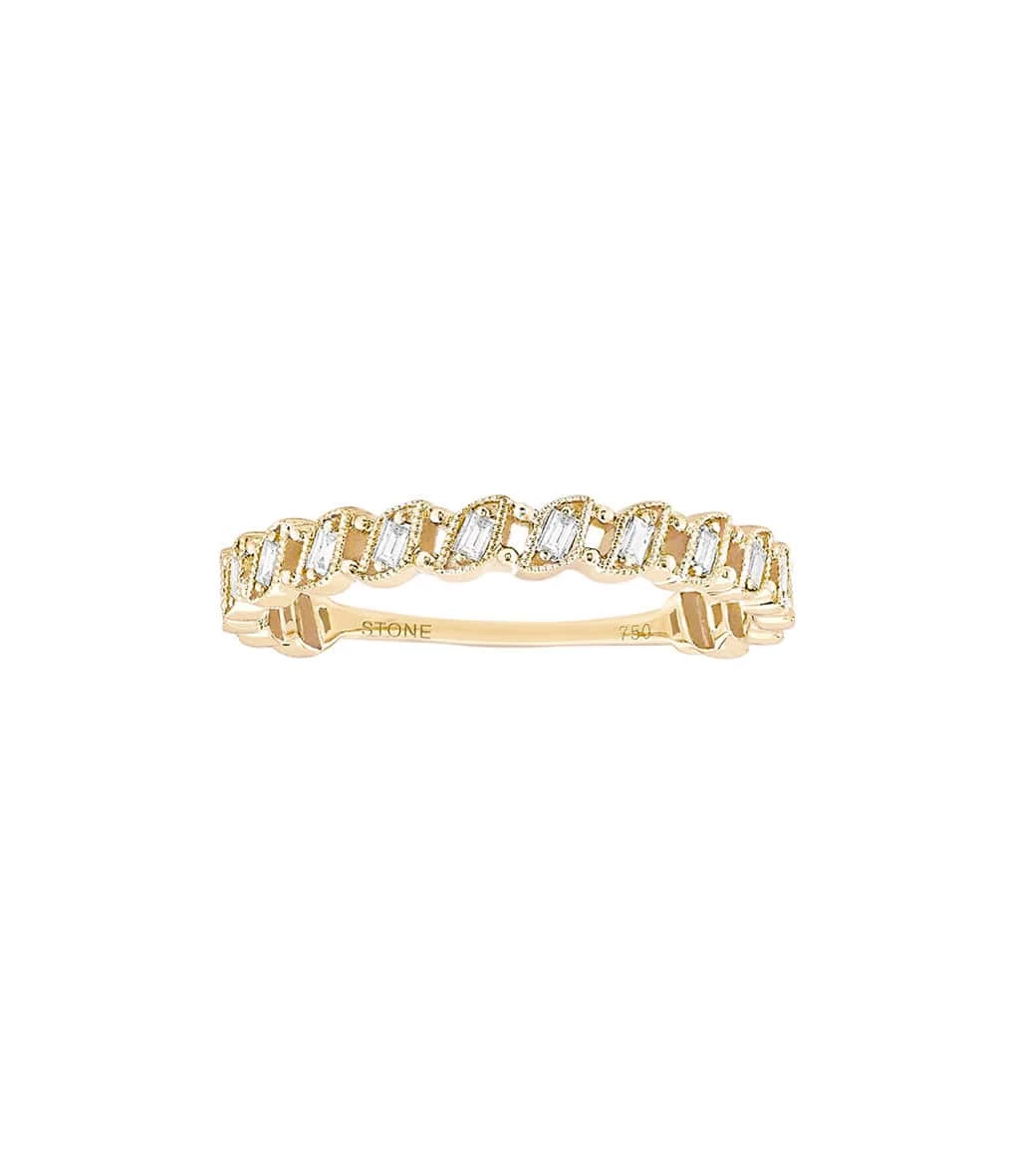 STONE PARIS Bague Roméo Et Juliette Or Diamants 4 STONE PARIS Bague Roméo Et Juliette Or Diamants – Image 2