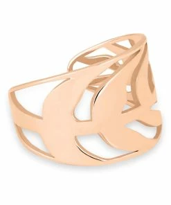 Ginette NY Bague Palms Or Rose
