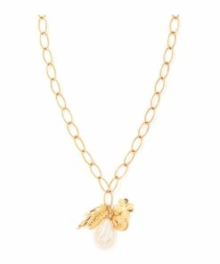 Aurélie Bidermann Sautoir Grigri Perle De Verre