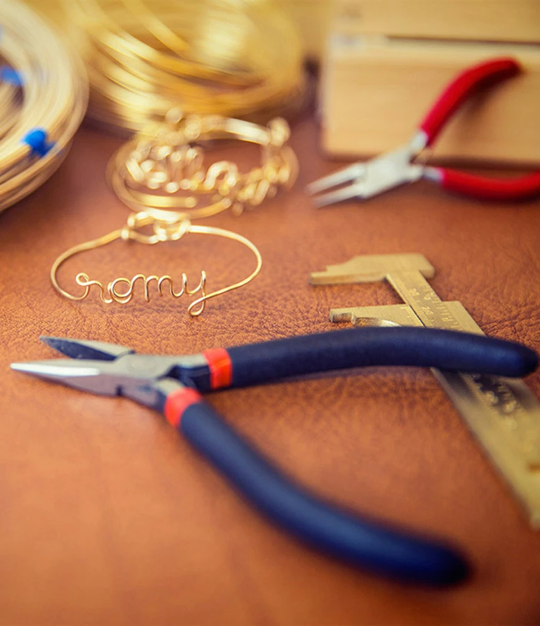 ATELIER PAULIN Jonc Fil Amour Gold Filled – Image 3