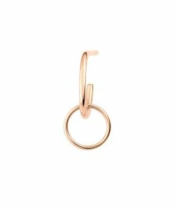 Ginette NY Mini Créole Tiny Fusion Or Rose (vendue à L'unité)