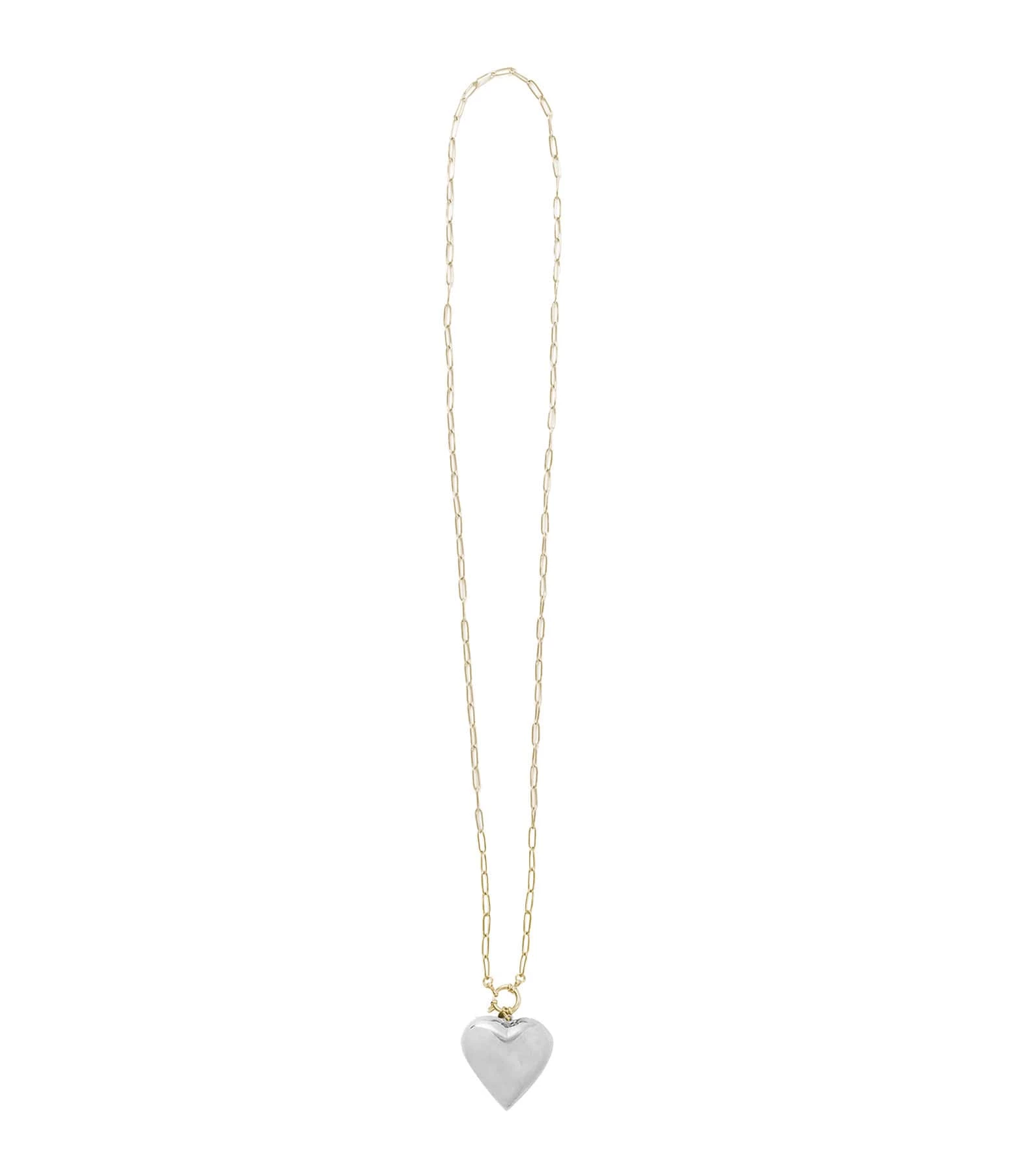 SHAKER JEWELS Sautoir Cœur GM Argent Doré 4 SHAKER JEWELS Sautoir Cœur GM Argent Doré – Image 2