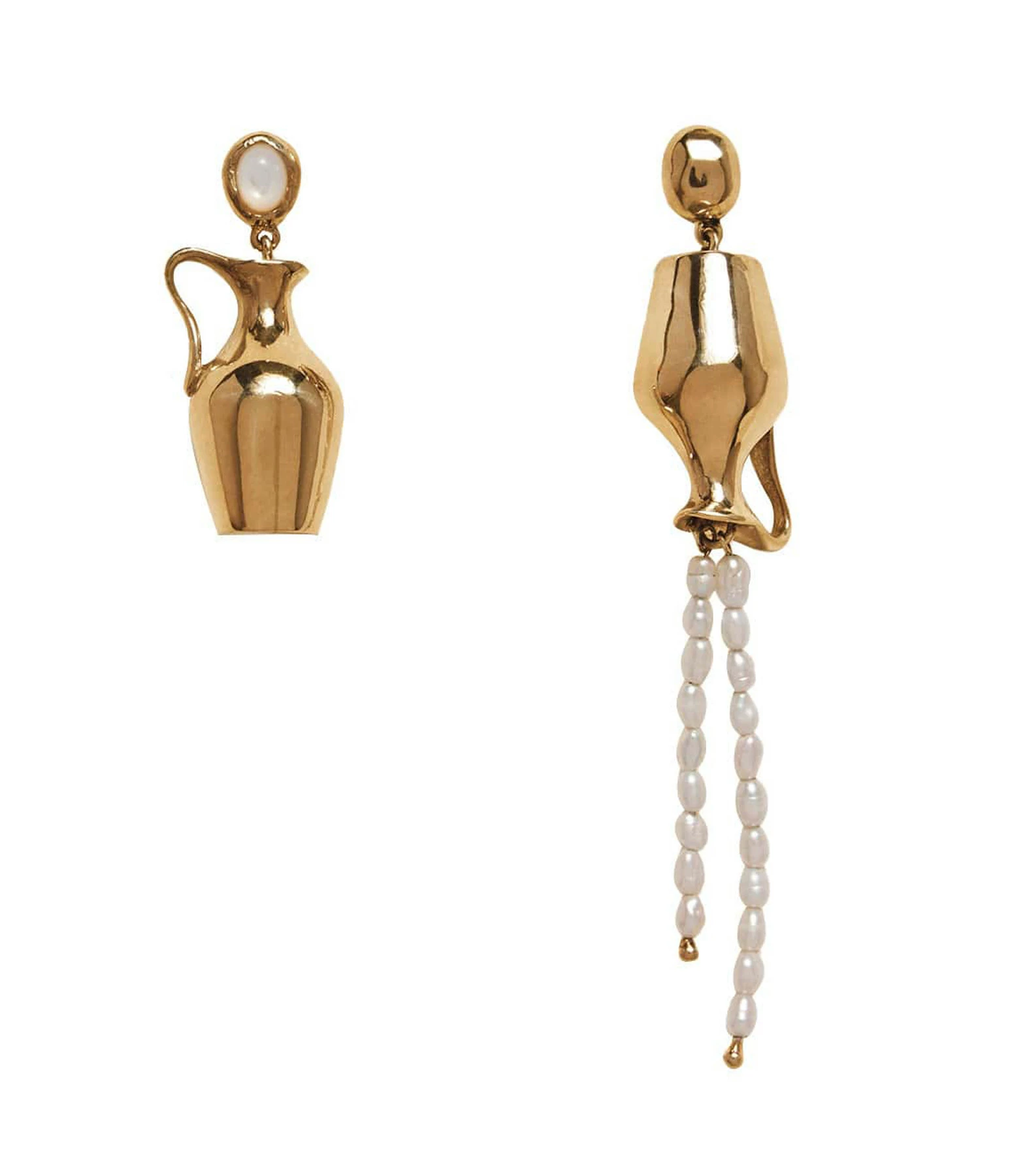 Pamela Love Boucles D'oreilles Vessel Doré 3 Pamela Love Boucles D'oreilles Vessel Doré