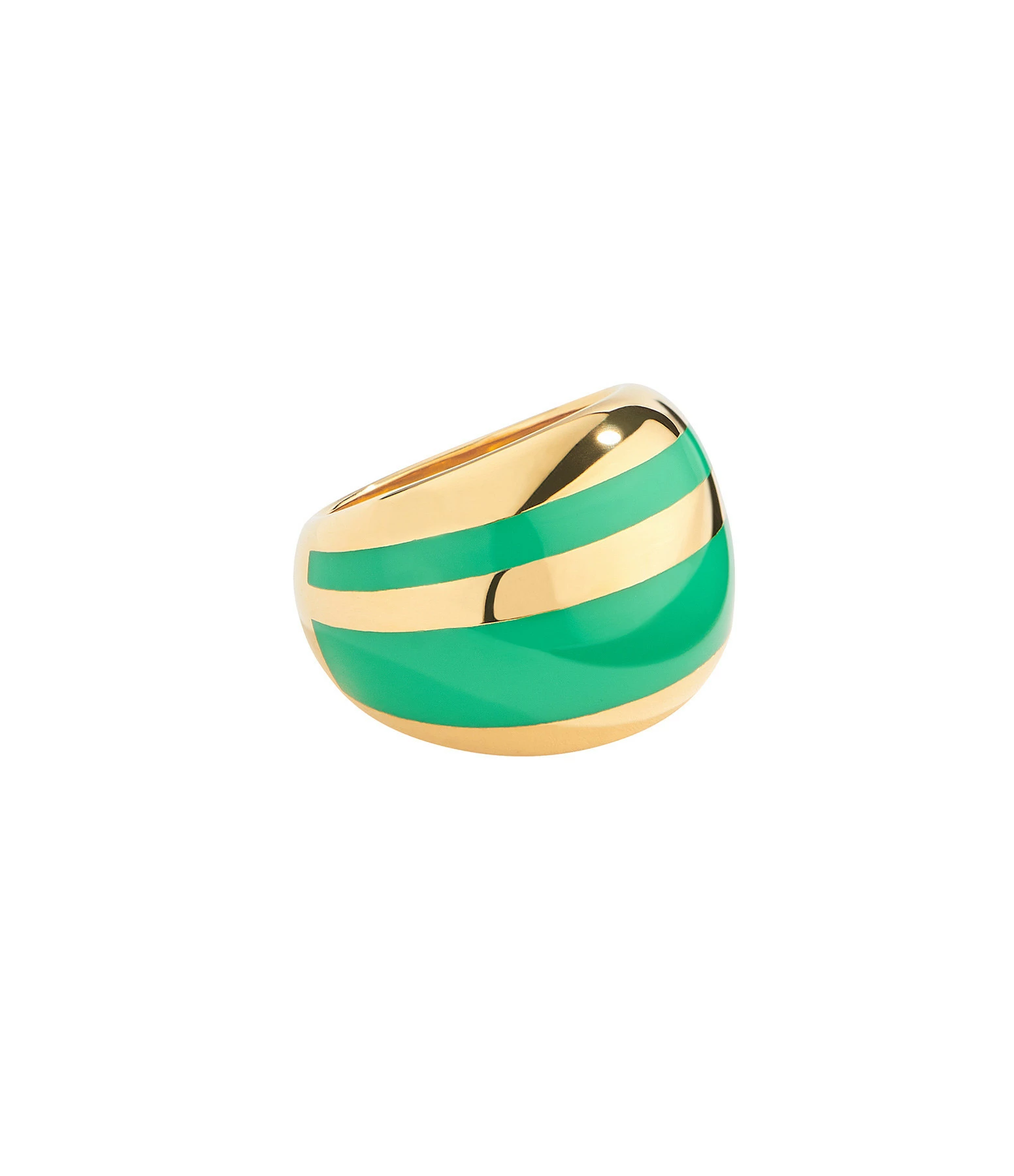 Aurélie Bidermann Bague Tarsila Vert Tropical 3 Aurélie Bidermann Bague Tarsila Vert Tropical