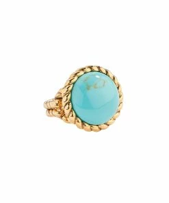 Aurélie Bidermann Bague Lagoa Turquoise