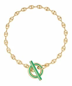 Aurélie Bidermann Collier Tarsila Vert Tropical
