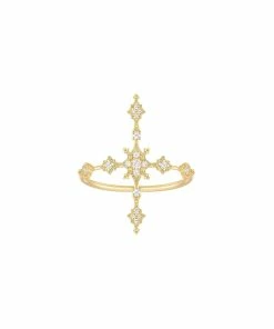 STONE PARIS Bague Stella Or Jaune Diamants
